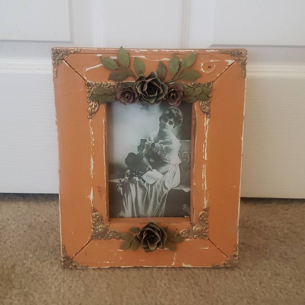 Orange Vintage Frame